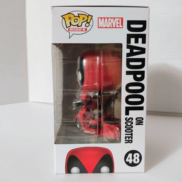 Pop! Rides - Deadpool on Scooter #48 - Picture 2 of 7